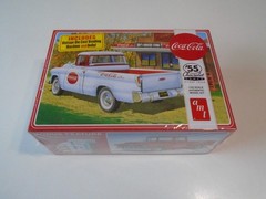 AMT Coca-Cola ’55 Chevrolet Cameo Plastic Model Kit #AMT109412 1:25 Scale