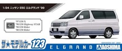 1/24 The model car No.123 Nissan E50 Elgrand 1999 plastic model