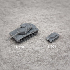 1/350/700 M60A1 Tank Resin Miniature Model