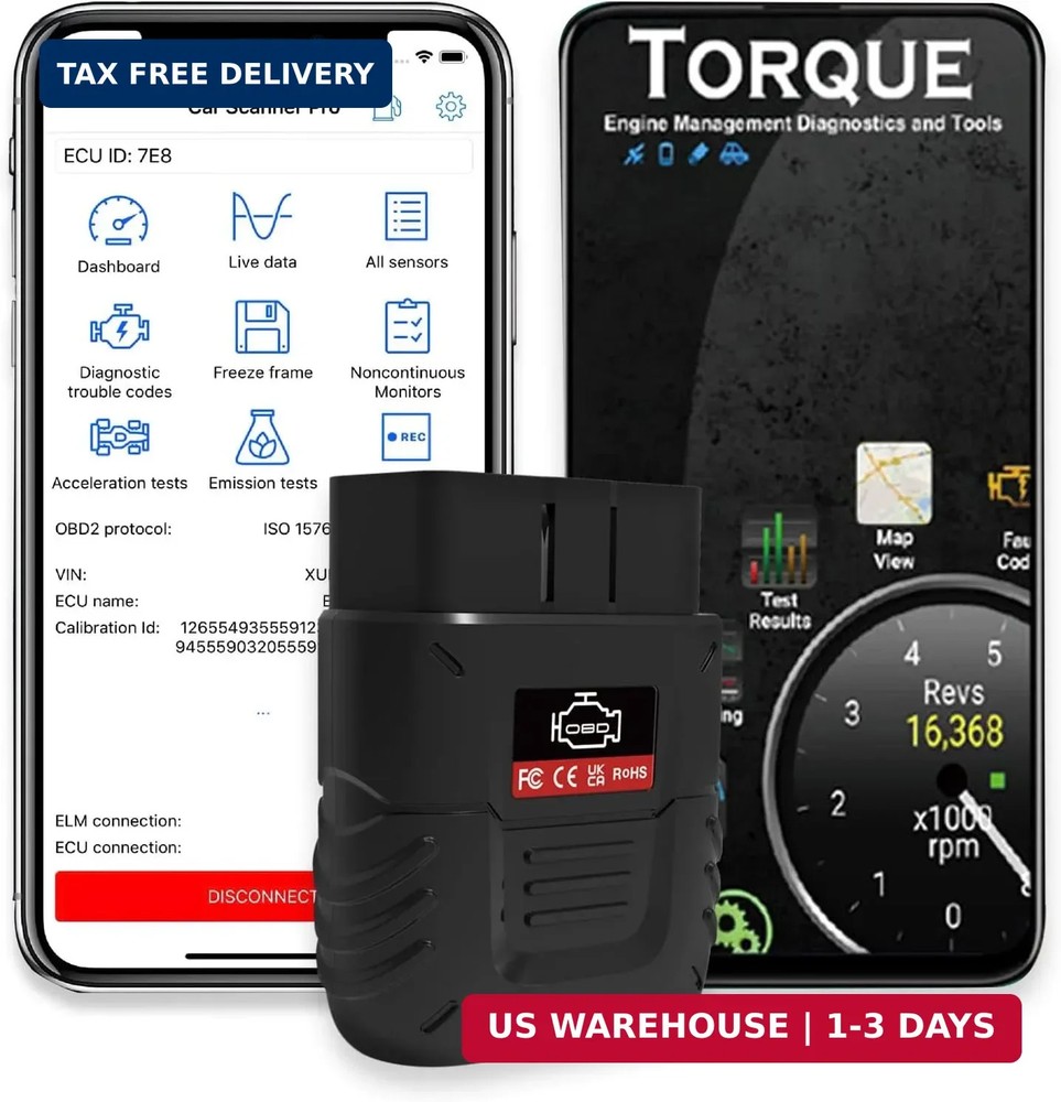 OBD2 Scanner Bluetooth SinoTrack Auto Diagnostic Scan Tool Car Fault Check Engin