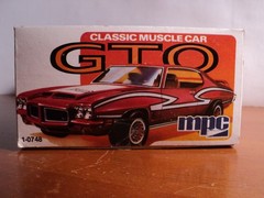 MPC 72 Pontiac GTO Sealed Bag Unstarted & Sealed Monogram 70 Challenger T/A
