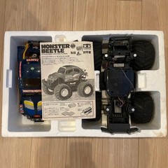 Tamiya Monster Beetle 1/14 RC Car Radio Control Buggy Blue Orange