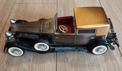 Vintage Metal Craft Pewter Finish Duesenberg 1934 S.J. Town Car Model #6493