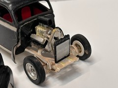 1941 Willys Coup Pro Street Drag Gasser Custom Hand Built Model 1:24