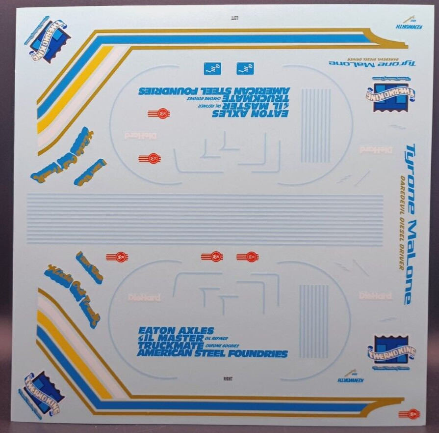 AMT | No. AMT1158/06 | 1:25 Tyrone Malone’s Hideout Truck Decals