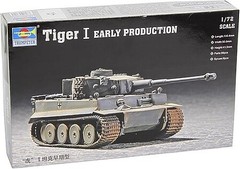 Trumpeter German Tiger I Tank Early Version – Plastic Model Military Vehicle
