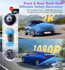 10″ Touch Screen for Car, Used for Wireless Apple Carplay Android Auto