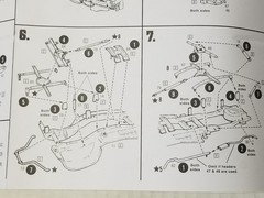 1984 GMC Pickup FRONT & REAR AXLE / SPRINGS from SUNDOWNER MPC 1:25 Model Kit 84