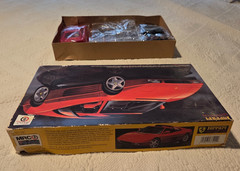 MRC FUJIMI Plastic Model FERRARI 348 TS 1/24 OPEN BOX Complete # 12422
