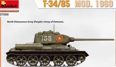 MINIART 37089 1/35 Scale T-34/85 MOD. 1960 Model Kit
