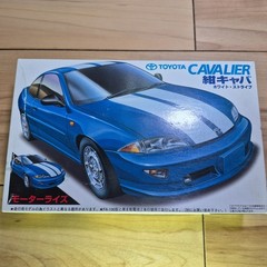 Fujimi 1/32 scale Toyota Cavalier motorized product kit made in Japan.