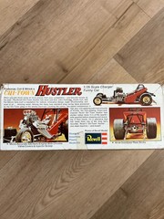 Vintage Revell Chi-Town Hustler 1/25 Scale Dodge Charger Funny Car Model Kit