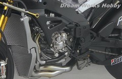AwardWinner Built Tamiya 1:12 Yamaha Team Yzr-M1 ’09 Rossi Clear Full View+Fork