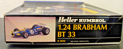 Heller Humbro Historic Racing Cars Brabham BT33 Model Kit Open Box Sealed Parts