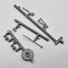 Testors Italeri 1/35 Sd.Kfz. 234/2 Puma Parts Tools Lights Misc Pieces