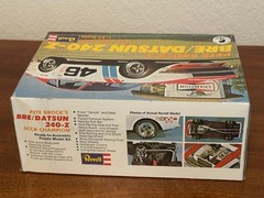 Vintage Revell Pete Brock’s Bre/ Datsun 240-Z SCCA Champion 1/25 Model Kit #1422