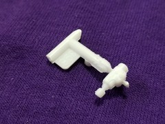 57 Chevy Bel Air 2DR sedan STEERING BOX #395 from Revell 1:25 Model Kit 1957