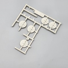 AMT/ERTL 1/25 Fruehauf Tanker Trailer Parts Kit Bash Manhole Covers