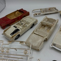 Vintage Model Car Parts Lot Bodies Interiors Decals AMT MPC 60s 70s