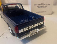 AMT/ERTL 1994 Chevrolet C-1500 Extended-Cab Pickup #6289 Blue Dealer PROMO NEW