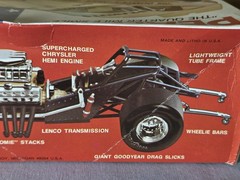 RARE Vintage 1/25 AMT PEANUT 1 MONZA FUNNY CAR #2801 NOS FACTORY SEALED 1970s