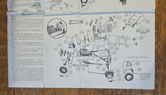 AMT Model Car Ford Model “T” Trophy Series Original Instruction Manual