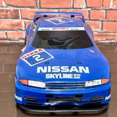 Toyco 1/10 Touring Car Series Nissan Skyline GT-R RC Car Blue White Red Black