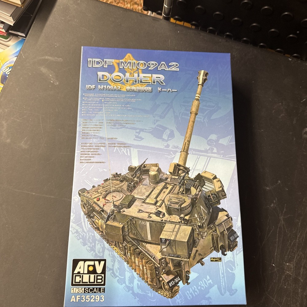 AFV Club 1/35 AF-35293 IDF M109A2 Doher 155mm Self-Propelled Howitzer