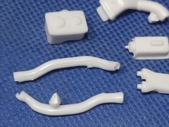 🌟 Under Hood Details 1994 F-150 Lightning 1:25 Scl 1000s Model Car Parts 4 Sale