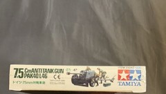 Tamiya 7.5cm ANTI-TANK GUN PAK40/L46 1:35 SEALED #35047