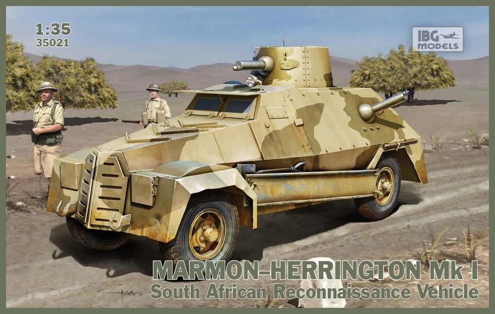 1/35 IBG 35021 Marmon-Herrington Mk I South African recon vehicle