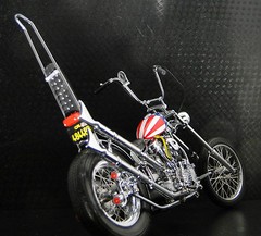 Easy Rider Harley Davidson Built Motorcycle Chopper Captain America Model