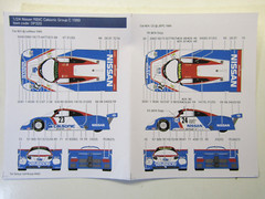 Decalpool 1/24 Nissan R89C Calsonic Group C 1989 Decal Sheet DP320 suit Tamiya