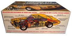 MPC 1970 Pontiac GTO Super Stocker, Stock Car 1:25 939 Plastic Model Kit (B255)