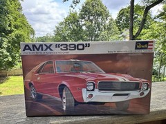 Vintage Revell AMX “390” Hot Ones Kit H-1296 Model Kit 1/32 Scale FACTORY SEALED