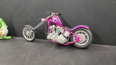 REVELL CUSTOM BUILT CHOPPER CUSTOM PAINT 13 INCHES LONG BUILT BY GARY SEEDS DC