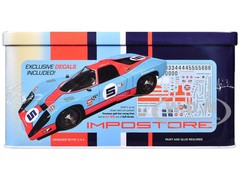 SKILL 2 MODEL KIT GULF RACING IMPOSTORE W/COLLECTOR TIN 1/25 SCALE MPC MPC1043
