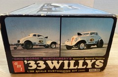 AMT ‘33 Willys 1/25 Scale Customizing Kit “OH George” Montgomery National Record