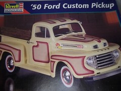 vintage Revell Monogram model kit ’50 Ford Custom Pickup 1/25 scale Z58