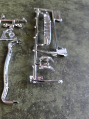 AMT 56 ford scale 1:25 Grill Front Bumper Head lights STK T80