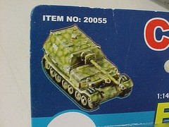 CAN.DO Pocket Army Elefant Tank Model 1:144 Scale w/ Diorama Base Dragon Models