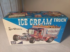 RARE ORIGINAL 1/25 MPC George Barris ICE CREAM TRUCK 269-200 FACTORY SEALED 60s