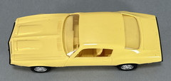 1974 Pontiac Firebird Formula 400 Yellow Dealer Promo Model Car