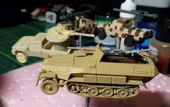 Zvezda Models 1/100 Sd.Kfz.251/1 Ausf.B
