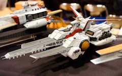 Rare 1/1200 Nahel Argama Resin Garage Kit JAF-CON C3 AFA Gundam UC Japan