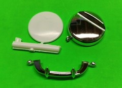 AMT 59 1959 Chrysler Imperial 1/25 Custom Show Car Chrome Continental Kit Spare
