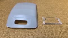 1950 Ford Convertible TOP & REAR GLASS 1:25 Scale AMT NEW Model PARTS