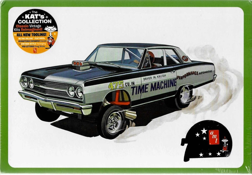 AMT 1302 Funny Car Chevelle AWB 1/25 model kit