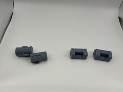 1/25 scale 3d printed Mack small square/round tanks by Alfa Centauri