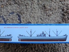 Trumpeter 05755 1:700 SS Jeremiah OBrien WWII Liberty Ship Plastic Model Kit